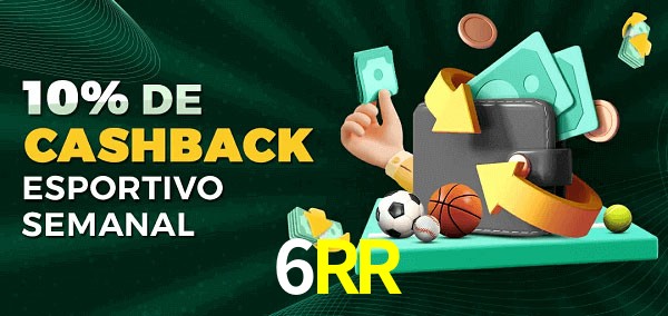 10% de bônus de cashback na 6RR