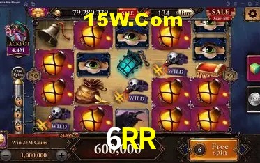 Sessão de jogo em andamento no aplicativo 6RR para Android